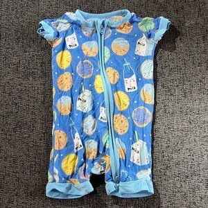 Little Sleepies Milk and Cookies Shorty